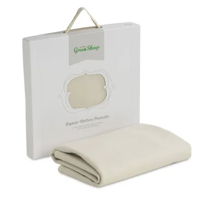 The Little Green Sheep - Organic Mattress Protector - Cot 60x120cm