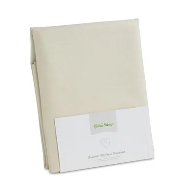 The Little Green Sheep - Organic Mattress Protector - Single 90x190cm - Natural