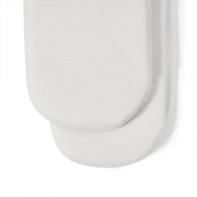 The Little Green Sheep Twin Pack Moses Basket Sheets - White