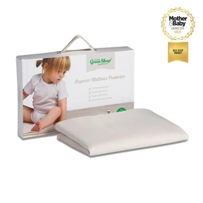 The Little Green Sheep Waterproof SnuzPod4 Mattress Protector-40x75.50cm