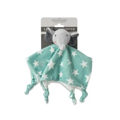 The Little Linen Company Lovie/Comforter - Green