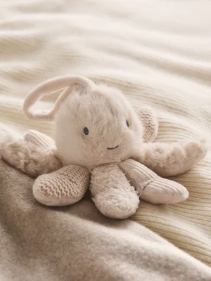 The White Company Natural Interactive Oscar Octopus - Size ONE - ONE / Regular / Natural