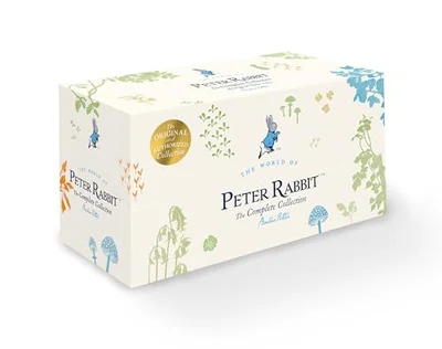 The World of Peter Rabbit - The Complete Collection of Original Tales 1-23 White Jackets: The perfect new baby gift - White / 23 Books