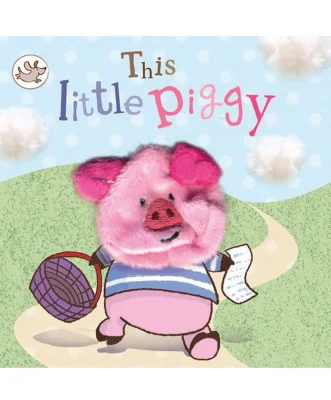 This Little Piggy Finger Puppet Book - Default
