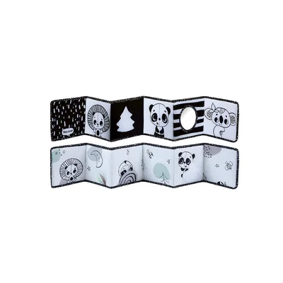 Tiny Love Double Sided First Baby Book - Black & White