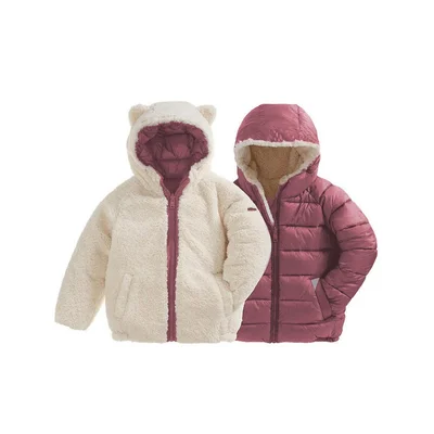 TOASTIE EcoReversible Puffer (Sherpa) - Berry