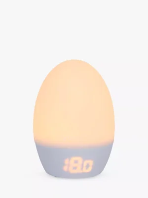 Tommee Tippee GroEgg2, Toddler Nightlight, LED Colour-Changing with Digital Room Temperature Display for Safer Sleep, Adjustable Brightness, Silicone Shell, USB Rechargeable
