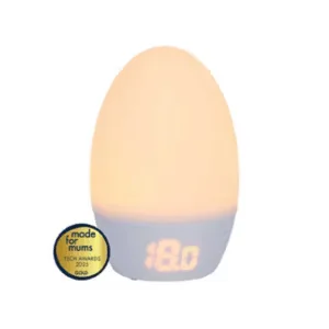 Tommee Tippee GroEgg2 Gentle Glow Night Light and Digital Colour Changing Room Thermometer with Temperature Display