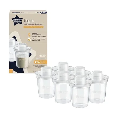 Tommee Tippee Milk Powder Dispensers Pack of 6
