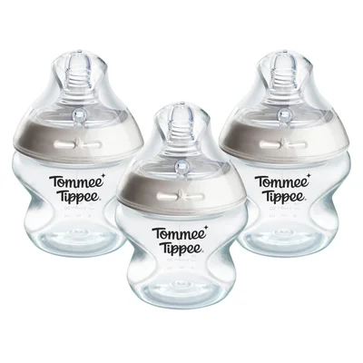 Tommee Tippee Natural Start Anti-Colic Baby Bottle Pack of 3