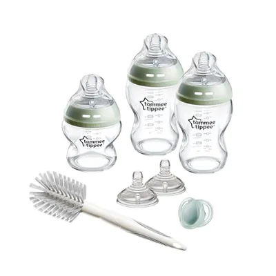 Tommee Tippee Natural Start Glass Newborn Starter Set - Clear / 7 Count (Pack of 1)