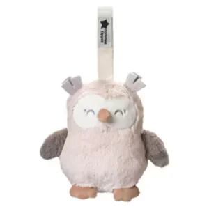 Tommee Tippee Ollie the Owl Mini Travel Sleep Aid with CrySensor, 6 Soothing Sounds, USB-Rechargeable and Machine Washable - Default