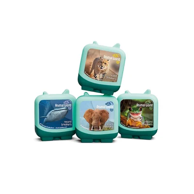 tonies Animal World: Record Breakers Audio Clever Pocket Tonie Set, for use with toniebox