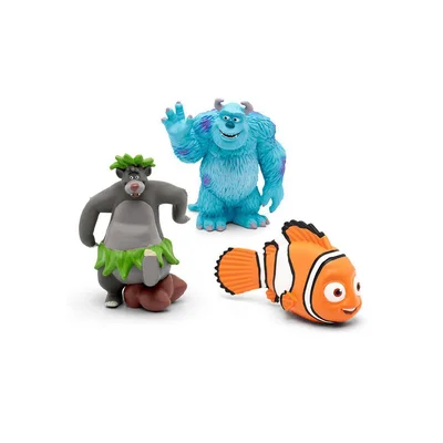 Tonies Disney Bundle - Jungle Book, Monsters Inc, + Finding Nemo - Multicoloured