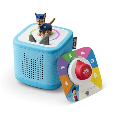 Tonies Toniebox 2 Playset with Tonieplay Game + Controller + PAW Patrol Chase Tonie - Teal
