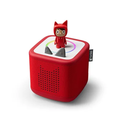 Tonies Toniebox 2 Starter Set with Creative Tonie Rubie - Red