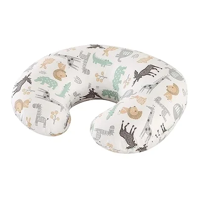 Topchances Pregnancy Pillow,Nursing Pillow Multifunctional Breastfeeding Pillow with 100% Cotton Pillowcase U Shaped Pregnancy Pillow,Gifts for Moms-Washable Breastfeeding Pillows (Animal World) - Animal World Small / one size