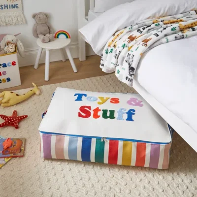 Toys & Stuff Underbed Storage Bag - Multicoloured
