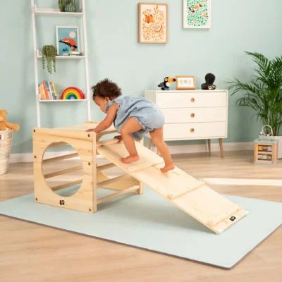 TP Active Tots Climbing Cube with Slide/Bridge - Default
