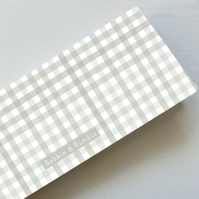 Travel Changing Mat - Sage Gingham - Default