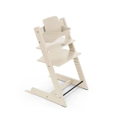 Stokke Tripp Trapp Highchair with Baby Set² - Vanilla White / With Baby Set