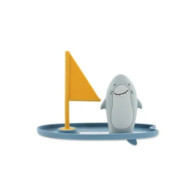 Trixie Bath Toy Surf Board - Mr. Shark - Mr. Shark