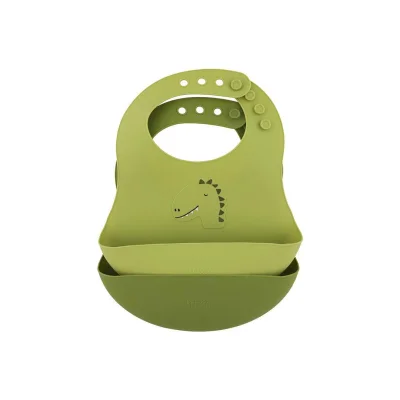 Trixie Silicone Bibs 2 Pack - Mr. Dino