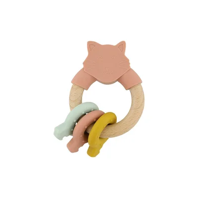 Trixie Wooden Silicone Activity Ring