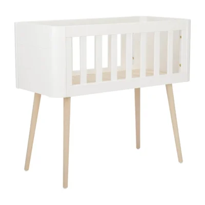 Troll Retro Crib - White / Natural