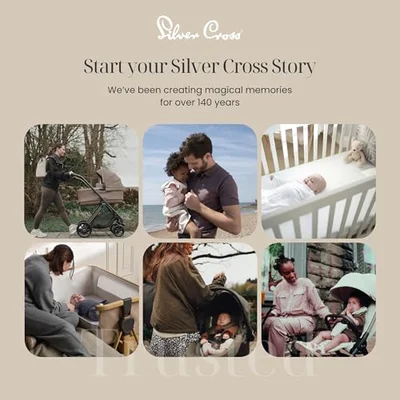 Silver Cross - TrueFit Eco Fibre Cot Bed Mattress - Hypoallergenic, Breathable & Thermo-regulating - 140cm x 70cm — image 57