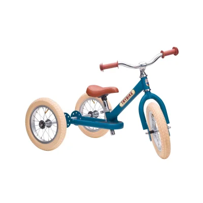 Trybike Matte 2in1 Balance Trike - Blue