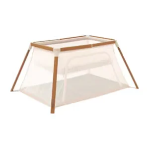 Tutti Bambini 3-In-1 Cozee Go Travel Cot And Playpen Scandinavian Walnut/Ecru - Scandinavian Walnut/Ecru