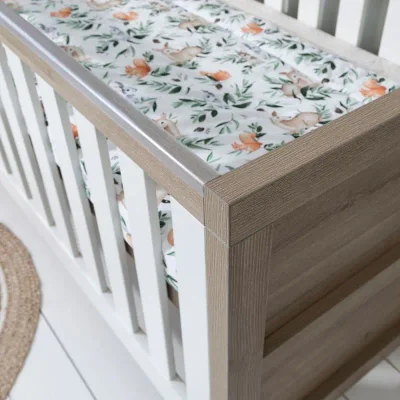 Tutti Bambini Modena Cot Bed - Grey Ash/White (outlet)