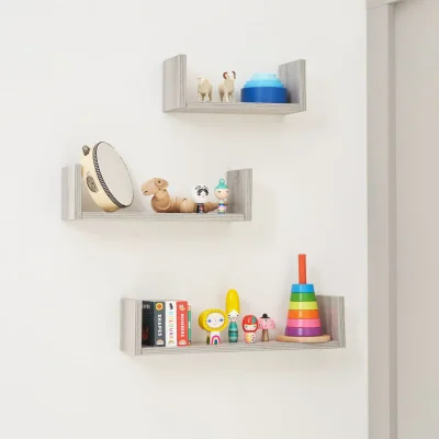 Tutti Bambini Modena Set of Three U-Shaped Wall Shelves