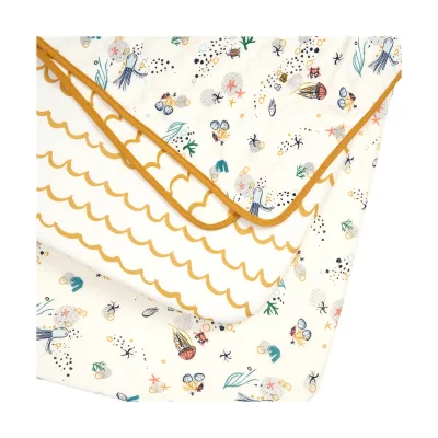 Tutti Bambini Our Planet Bedside Crib Starter Pack-Blue/Yellow