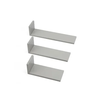Tutti Bambini Rio Set of Three L-Shaped Wall Shelves
