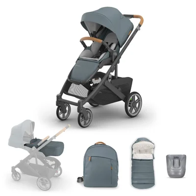 UPPAbaby Cruz V3 Essential Bundle- Greyson