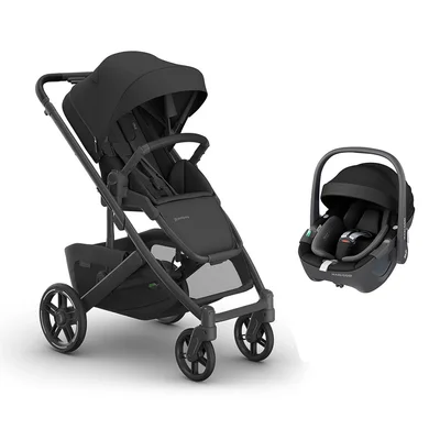 UPPAbaby CRUZ V3 + Pebble 360 Travel System - Ada / Without Bassinet - Jake / Without Base