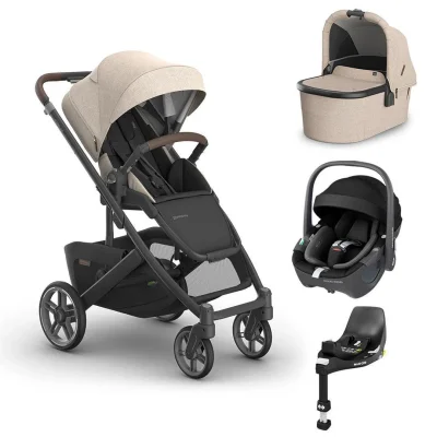 UPPAbaby CRUZ V3 + Pebble 360 Travel System - Ada / Without Bassinet