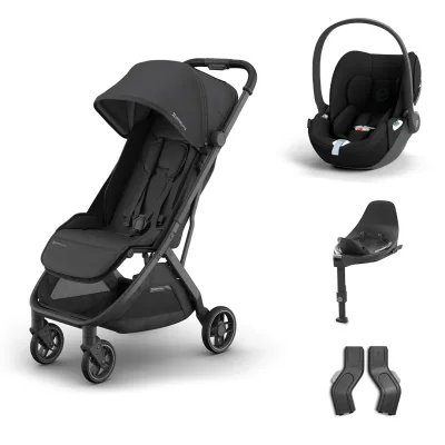 UPPAbaby MINU V3 CYBEX Travel System - Jake / Cloud T / With Base