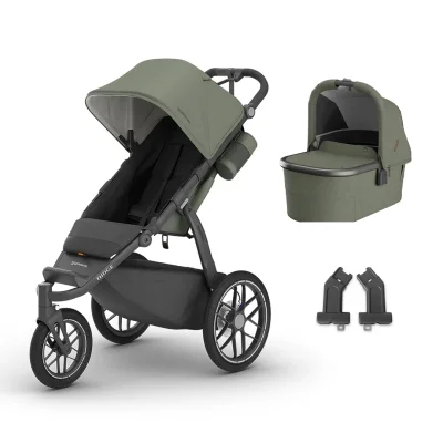 UPPAbaby RIDGE V2 Pushchair - Evelyn - Evelyn / With Carrycot and Adapters