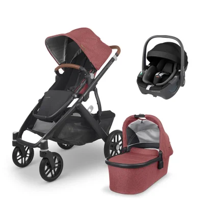UPPAbaby VISTA + Pebble 360/360 Pro Travel System