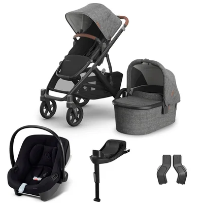 UPPAbaby Vista V3 + Cybex Aton B2 Travel System- Greyson