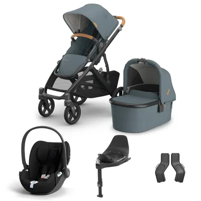 UPPAbaby Vista V3 + Cybex Cloud T Travel System- Dillan - Cozy Beige Plus