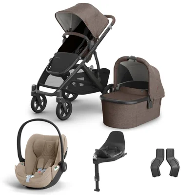 UPPAbaby Vista V3 + Cybex Cloud T Travel System- Owen - Cozy Beige Plus
