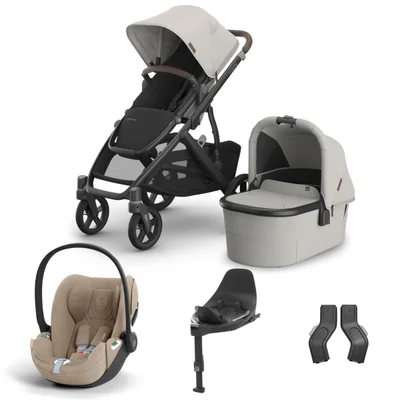UPPAbaby Vista V3 + Cybex Cloud T Travel System- Savannah