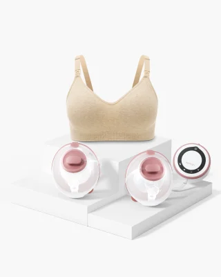 V1 Pro Bra Bundle: V1 Pro Breast Pump and US. Cotton Nursing Bra | Ship to: UK | Bra Size: M