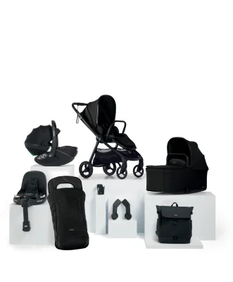 Vardo Complete Pushchair Bundle with Maxi-Cosi Pebble 360 Pro2 Car Seat (8 Pieces) - Noir