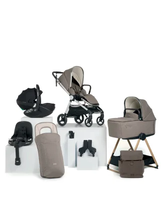 Vardo Complete Pushchair Bundle with Maxi-Cosi Pebble 360 Pro2 Car Seat & Base (9 Pieces) - Heritage