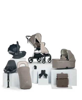 Vardo Kinderwagen-Bundle mit Cybex Cloud T Babyschale